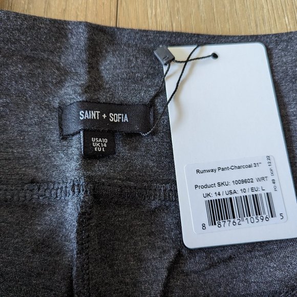 Women's Gray Wide-Leg Pants - Picture 5 of 6